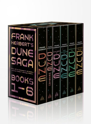 Frank Herbert's Dune Saga 6-Book Boxed Set: Dune, Dune Messiah, Children of Dune, God Emperor of Dune, Heretics of Dune, Andchapterhouse: Dune by Herbert, Frank