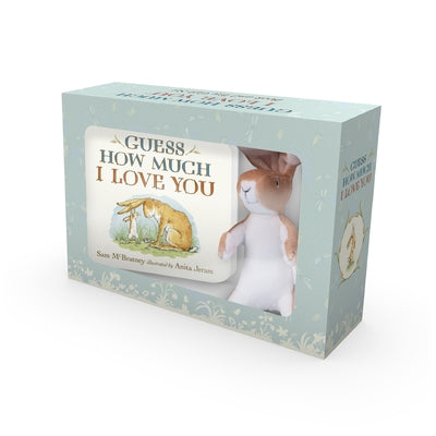 Guess How Much I Love You: Deluxe Book and Toy Gift Set: (Adorable Baby Shower Gift Set - Classic Board Book about Loving Right Up to the Moon and Bac by McBratney, Sam