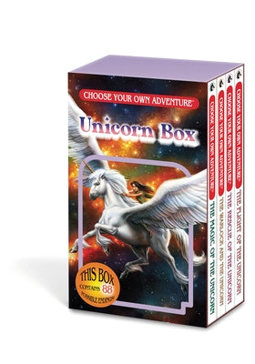 Choose Your Own Adventure 4-Book Boxed Set Unicorn Box (Magic of the Unicorn, Warlock and Unicorn, the Rescue of Unicorn, the Flight of Unicorn) by Lerme Goodman, Deborah