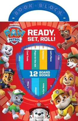 Nickelodeon Paw Patrol: Ready, Set, Roll! 12 Board Books by Pi Kids