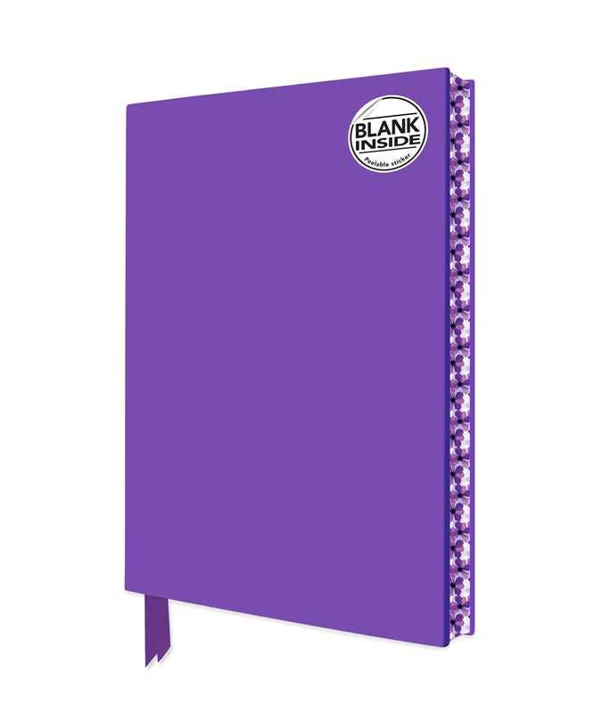 Mystic Mauve Blank Artisan Notebook (Flame Tree Journals) by