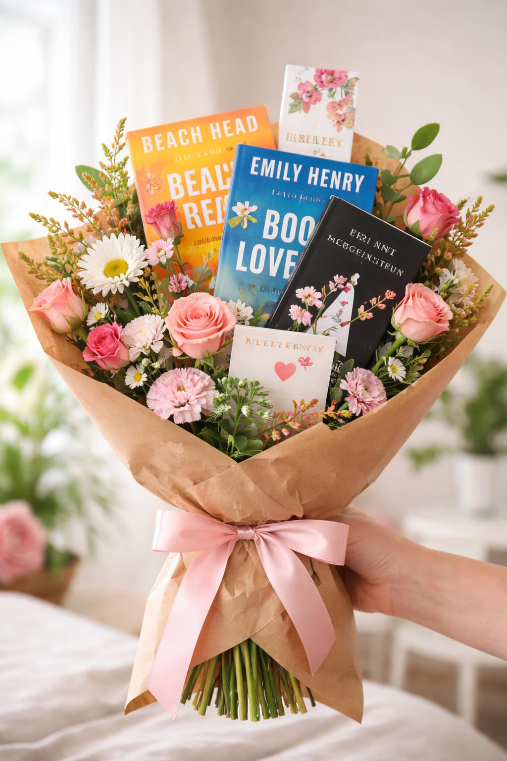 Valentine's Day Book Bouquet
