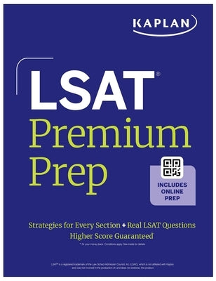 LSAT Premium Prep (2025) Kaplan Test Prep: Master the Digital LSAT with Exclusive 99th-Percentile Instructor Videos, Data-Driven Strategies, and Offic by Kaplan Test Prep