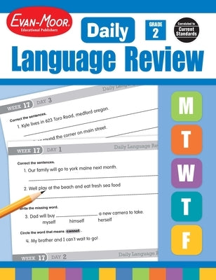 Daily Language Review, Grade 2 Teacher Edition by Evan-Moor Educational Publishers