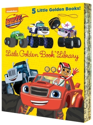 Blaze and the Monster Machines Little Golden Book Library -- 5 Little Golden Books: Five of Nickeoldeon's Blaze and the Monster Machines Little Golden by Various