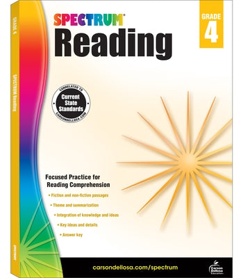 Spectrum Reading Workbook, Grade 4: Volume 23 by Spectrum
