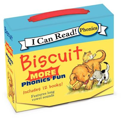 Biscuit: More 12-Book Phonics Fun!: A Box of 12 Mini-Books Featuring Short and Long Vowel Sounds for Dog Lovers by Capucilli, Alyssa Satin