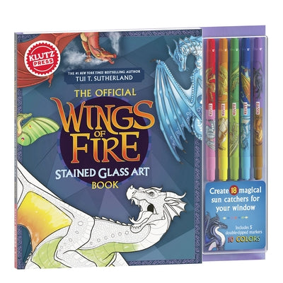 Klutzpress Wings of Fire Stained Glass Art by Klutz Press
