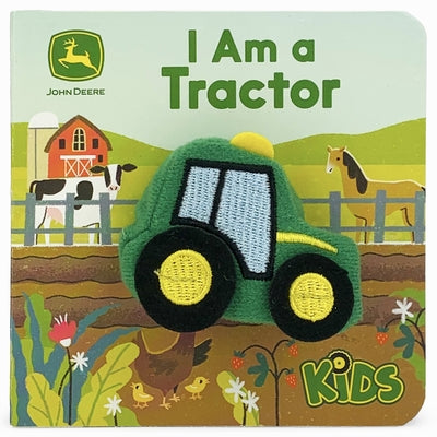 John Deere Kids I Am a Tractor Puppet Book by Cottage Door Press