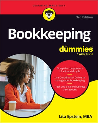 Bookkeeping for Dummies by Epstein, Lita