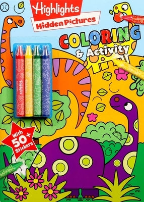 Highlights Hidden Pictures Coloring with Crayons by Foerster, Delaney