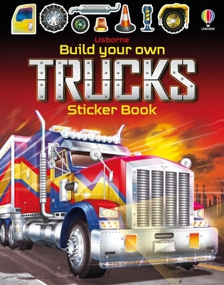 Build Your Own Trucks Sticker Book by Tudhope, Simon
