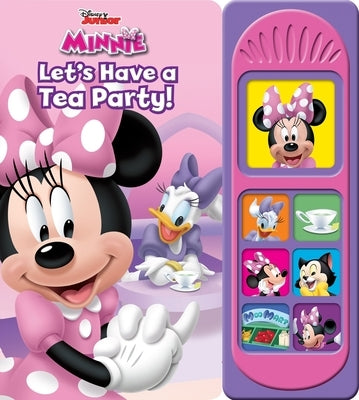 Disney Junior Minnie: Let's Have a Tea Party! Sound Book [With Battery] by Grobarek, Erin Rose