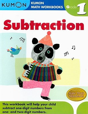 Kumon Grade 1 Subtraction by Tachimoto, Michiko