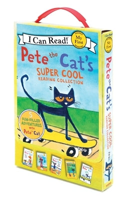 Pete the Cat's Super Cool Reading Collection: A Box of 5 I Can Read Favorites for Beginner Readers by Dean, James
