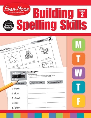 Building Spelling Skills, Grade 2 Teacher Edition by Evan-Moor Educational Publishers