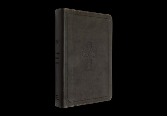 ESV Student Study Bible (Trutone, Olive, Celtic Cross Design) by 