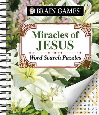 Brain Games - Miracles of Jesus Word Search Puzzles by Publications International Ltd
